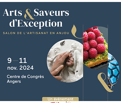 Participation au Salon ARTS ET SAVEURS D’EXCEPTION 2024 à Angers